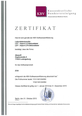 LDT import LG report file
