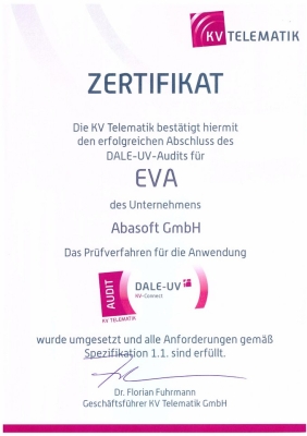 DALE-UV Certification